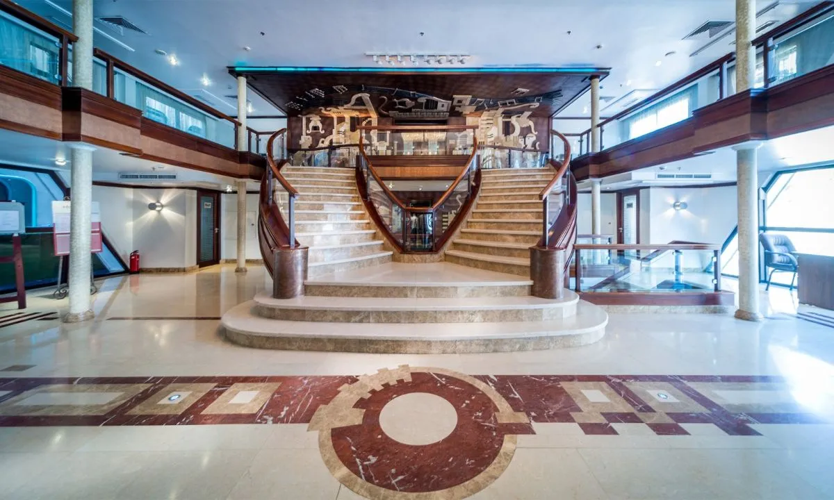 Lobby of the Concerto I Nile Cruise Nile cruise